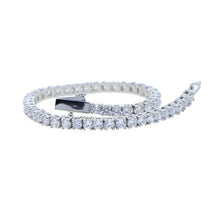 Load image into Gallery viewer, Cubic Zirconia CZ HIP Hop Bling Women Girl Jewelry 3MM CZ Thin