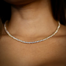 Load image into Gallery viewer, Cubic Zirconia CZ HIP Hop Bling Women Girl Jewelry 3MM CZ Thin