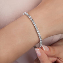 Load image into Gallery viewer, Cubic Zirconia CZ HIP Hop Bling Women Girl Jewelry 3MM CZ Thin