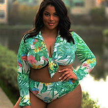 Load image into Gallery viewer, 5XL 4XL XXXL  S Swimsuit for Women Plus Size Bikinis 2021 Women's - Sophornlilly