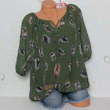 Load image into Gallery viewer, New Leisure Blouse Women's Blouses Summer Tops