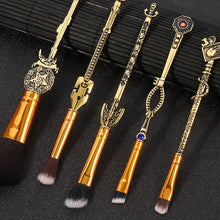 Load image into Gallery viewer, 5pcs/set Anime Jojo Bizarre Adventure Makeup Brush Cosplay Accessories