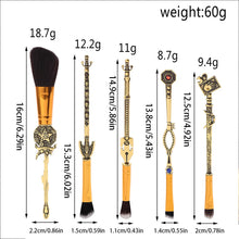 Load image into Gallery viewer, 5pcs/set Anime Jojo Bizarre Adventure Makeup Brush Cosplay Accessories
