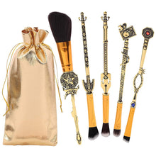 Load image into Gallery viewer, 5pcs/set Anime Jojo Bizarre Adventure Makeup Brush Cosplay Accessories