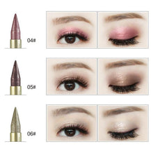 Load image into Gallery viewer, 6 Colorful Fashion Makeup Waterproof Matte Glitter Pearlescent