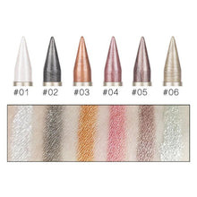 Load image into Gallery viewer, 6 Colorful Fashion Makeup Waterproof Matte Glitter Pearlescent