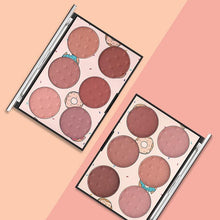 Load image into Gallery viewer, 6 Colors Blush Naturally And Long Lasting Skin Friendly Blush Palette - Sophornlilly