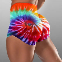 Load image into Gallery viewer, High Waist Shorts Women Tie dye Shorts For Women Biker Woman