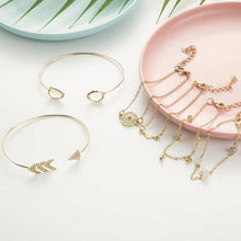 Load image into Gallery viewer, 6Pcs/set Different Style Elephant Tassel Chain Bracelet Sets For Women - Sophornlilly