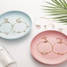Load image into Gallery viewer, 6Pcs/set Different Style Elephant Tassel Chain Bracelet Sets For Women - Sophornlilly