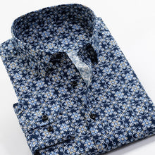 Load image into Gallery viewer, 6XL 7XL 8XL 9XL 10XL Large Size Flower Print Men's Fashion Casual Long
