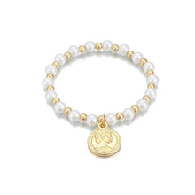 Load image into Gallery viewer, 6pcs/set Fashion Gold Color Beads Pearl Star Multilayer Beaded - Sophornlilly