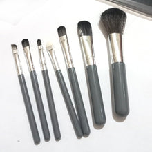Load image into Gallery viewer, 7 Pcs Brush Set Suit Boxed Gray Makeup Tools Blush Brush Powder