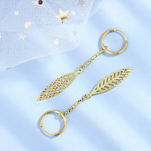 Load image into Gallery viewer, Sterling Silver Leaf ear buckle for women's fashion|Stud - Sophornlilly