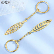 Load image into Gallery viewer, Sterling Silver Leaf ear buckle for women's fashion|Stud - Sophornlilly