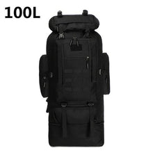 Load image into Gallery viewer, 80/100L Outdoor Military Rucksacks Oxford Fabric Waterproof Tactical