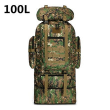 Load image into Gallery viewer, 80/100L Outdoor Military Rucksacks Oxford Fabric Waterproof Tactical