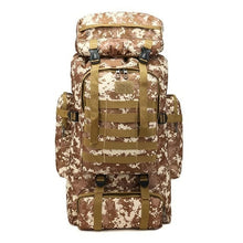 Load image into Gallery viewer, 80/100L Outdoor Military Rucksacks Oxford Fabric Waterproof Tactical