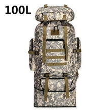 Load image into Gallery viewer, 80/100L Outdoor Military Rucksacks Oxford Fabric Waterproof Tactical