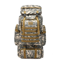 Load image into Gallery viewer, 80/100L Outdoor Military Rucksacks Oxford Fabric Waterproof Tactical
