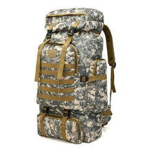 Load image into Gallery viewer, 80L Oxford Fabric Military Tactical Army Backpack Rucksack Camping
