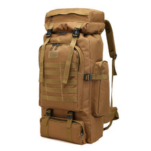 Load image into Gallery viewer, 80L Oxford Fabric Military Tactical Army Backpack Rucksack Camping