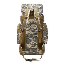Load image into Gallery viewer, 80L Oxford Fabric Military Tactical Army Backpack Rucksack Camping
