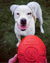 Load image into Gallery viewer, SN Rocketman Durable Rubber Treat Dispenser &amp; Chew Toy