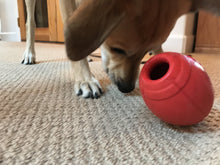 Load image into Gallery viewer, MKB Football Durable Rubber Chew Toy and Treat Dispenser - Large -