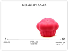 Load image into Gallery viewer, MKB Cupcake Durable Rubber Chew Toy &amp; Treat Dispenser - Pink