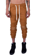 Load image into Gallery viewer, Mulisha Stacked Leg Joggers (Dark Wheat)