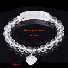 Load image into Gallery viewer, Natural Stone Strand Beads Bracelet Reiki Healing Pink Quartz - Sophornlilly
