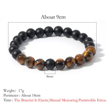 Load image into Gallery viewer, 8mm Yellow Tigers Eye, Matte Black Onyx, Japamala Sets, Spiritual Yoga