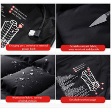 Load image into Gallery viewer, 9 Areas Heated Vest Intelligent Temperature Control USB Charging