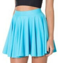 Load image into Gallery viewer, 9 Colors Solid Women Summer Black Above Knee Red Blue Silver Green