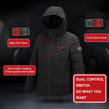 Load image into Gallery viewer, 9 Zone Electric Heating Clothing Dual Control Thick Clothes Three