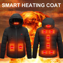 Load image into Gallery viewer, 9 Zone Electric Heating Clothing Dual Control Thick Clothes Three