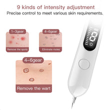 Load image into Gallery viewer, 9 levels Laser Plasma Pen Mole Removal Dark Spot Remover LCD Skin Care