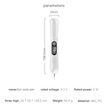 Load image into Gallery viewer, 9 levels Laser Plasma Pen Mole Removal Dark Spot Remover LCD Skin Care