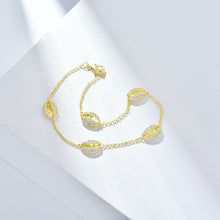 Load image into Gallery viewer, Silver Jewelry Women's Gold Light Luxury Shell Anklet With A Sense