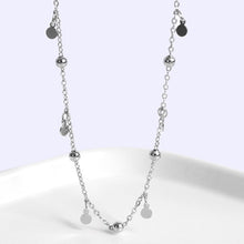 Load image into Gallery viewer, 925 Sterling Silver Necklace Wafer Necklace For Women Elegant