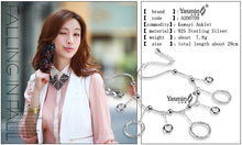 Load image into Gallery viewer, sterling silver chains Fashion silver ornaments