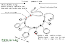 Load image into Gallery viewer, sterling silver chains Fashion silver ornaments