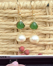 Load image into Gallery viewer, sterling silver classic temperament aquamarine crystal water drop