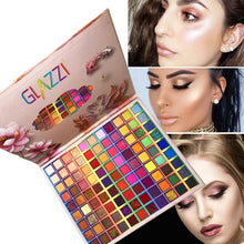 Load image into Gallery viewer, 99 Color Eye Shadow Pearlescent Matte Glitter Shimmer Luminous