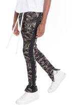 Load image into Gallery viewer, NEUTRAL CAMO TRACK PANTS- BLACK