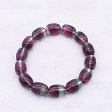 Load image into Gallery viewer, AAA Superior Quality Natural Purple Rainbow Fluorite Bracelet Men And