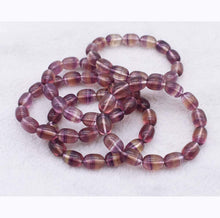 Load image into Gallery viewer, AAA Superior Quality Natural Purple Rainbow Fluorite Bracelet Men And