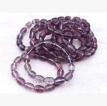 Load image into Gallery viewer, AAA Superior Quality Natural Purple Rainbow Fluorite Bracelet Men And