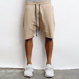 Khaki Raw Cut City Short